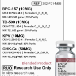 GHK Cu 50mg / BPC-157 10mg / TB-500 10mg / KPV 10mg Blend