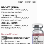 GHK Cu 50mg / BPC-157 10mg / TB-500 10mg Blend